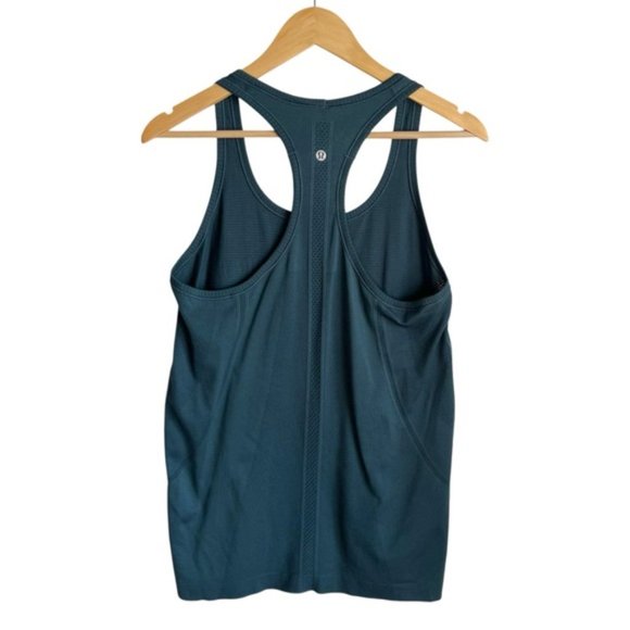 Swiftly Tech Tank Top Size 10 Green Teal Brunch 5k - Picture 3 of 9